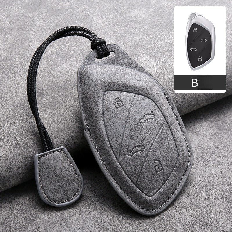 MG Lambskin Leather Full Cover Key Case（#MG426）