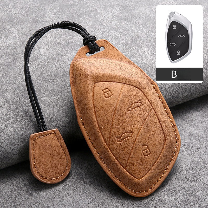 MG Lambskin Leather Full Cover Key Case（#MG426）
