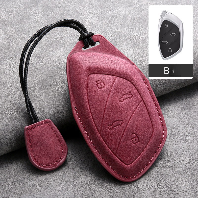 MG Lambskin Leather Full Cover Key Case（#MG426）