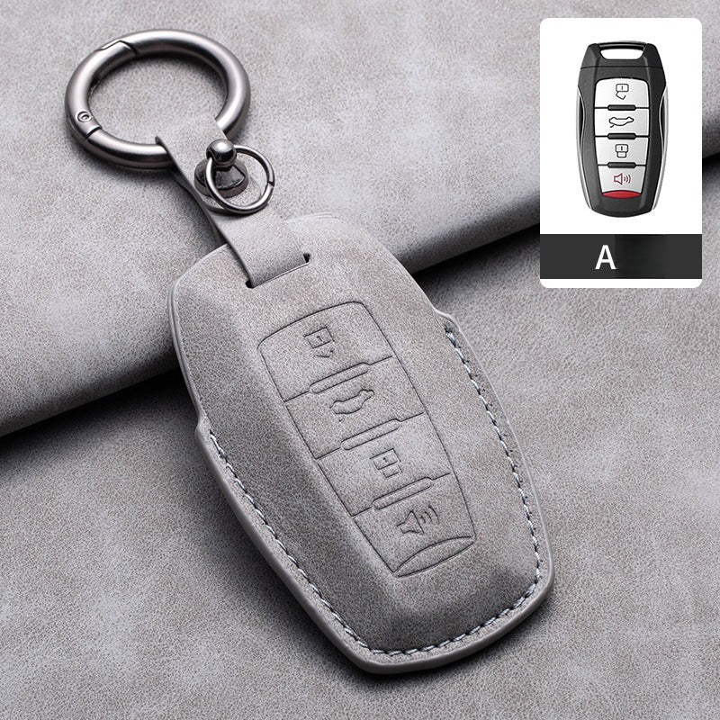 Haval Lambskin Leather Key Case（#HA429）