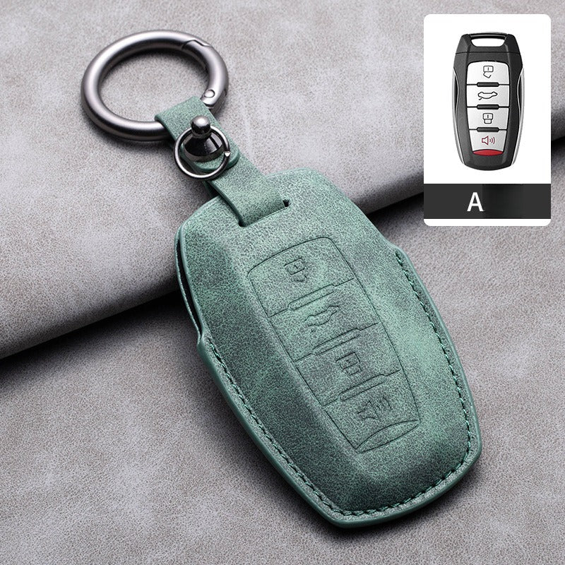 Haval Lambskin Leather Key Case（#HA429）