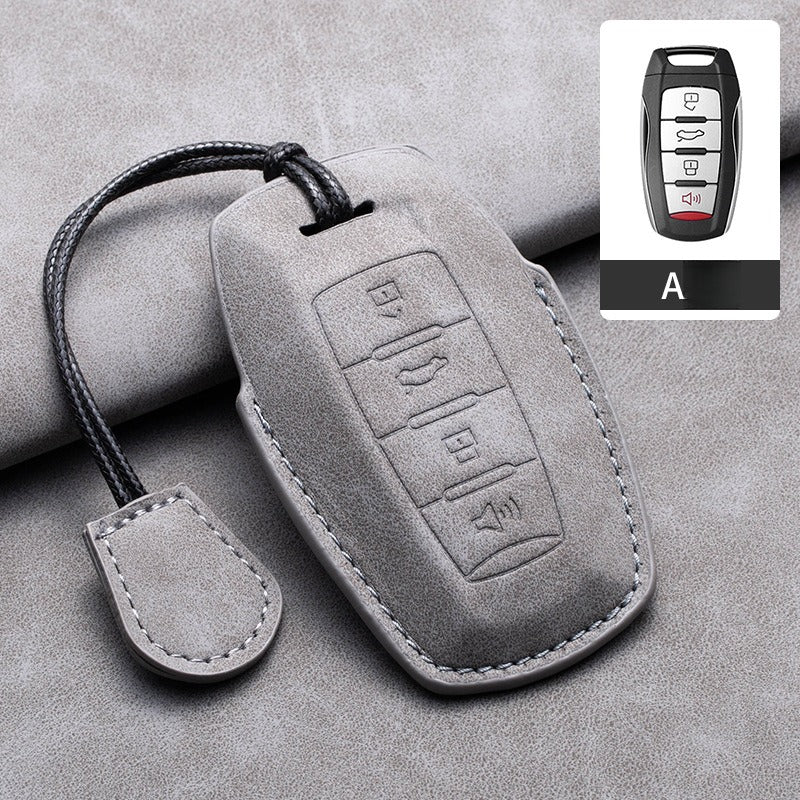Haval Lambskin Leather Key Case（#HA429）