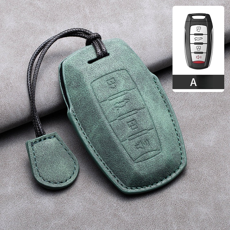 Haval Lambskin Leather Key Case（#HA429）