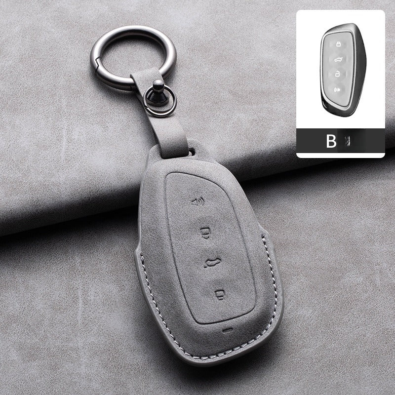 Haval Lambskin Leather Key Case（#HA429）