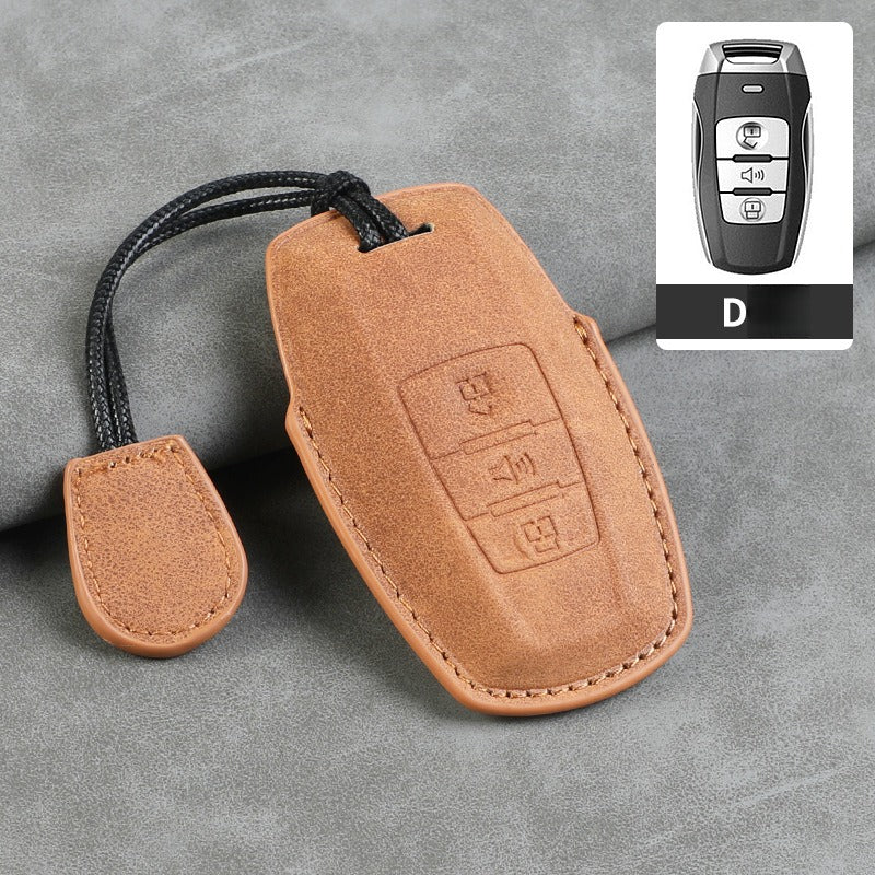 Haval Lambskin Leather Key Case（#HA429）