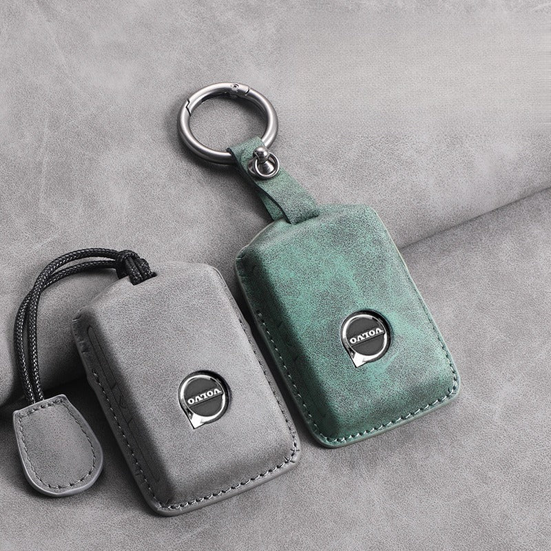 Volvo XC60 XC90 S90 Leather Key Case(#VO437)