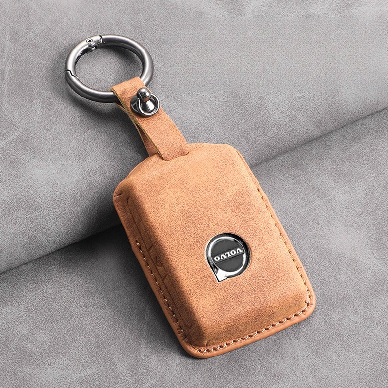 Volvo XC60 XC90 S90 Leather Key Case(#VO437)