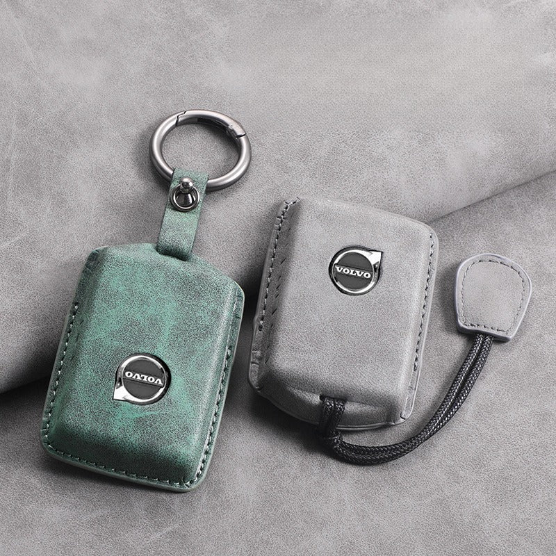 Volvo XC60 XC90 S90 Leather Key Case(#VO437)