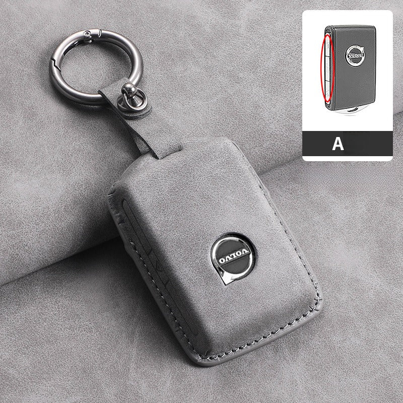 Volvo XC60 XC90 S90 Leather Key Case(#VO437)