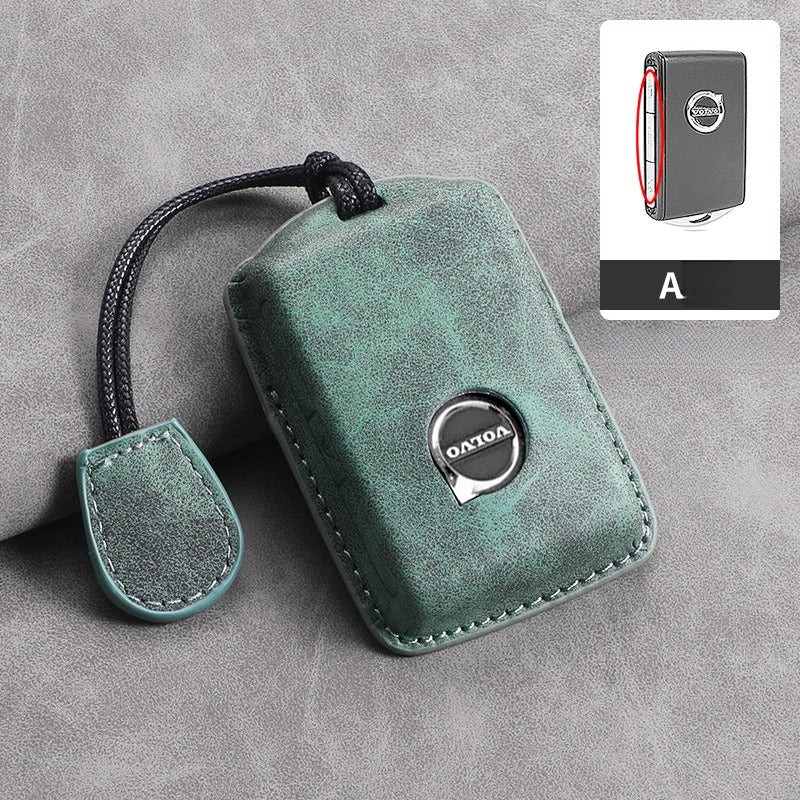 Volvo XC60 XC90 S90 Leather Key Case(#VO437)