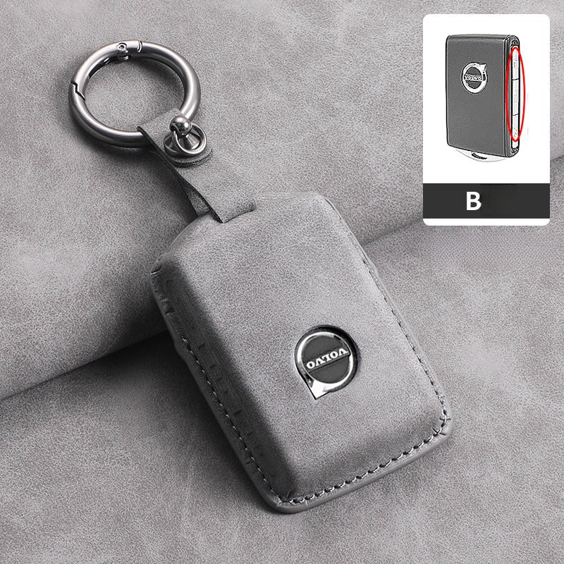Volvo XC60 XC90 S90 Leather Key Case(#VO437)