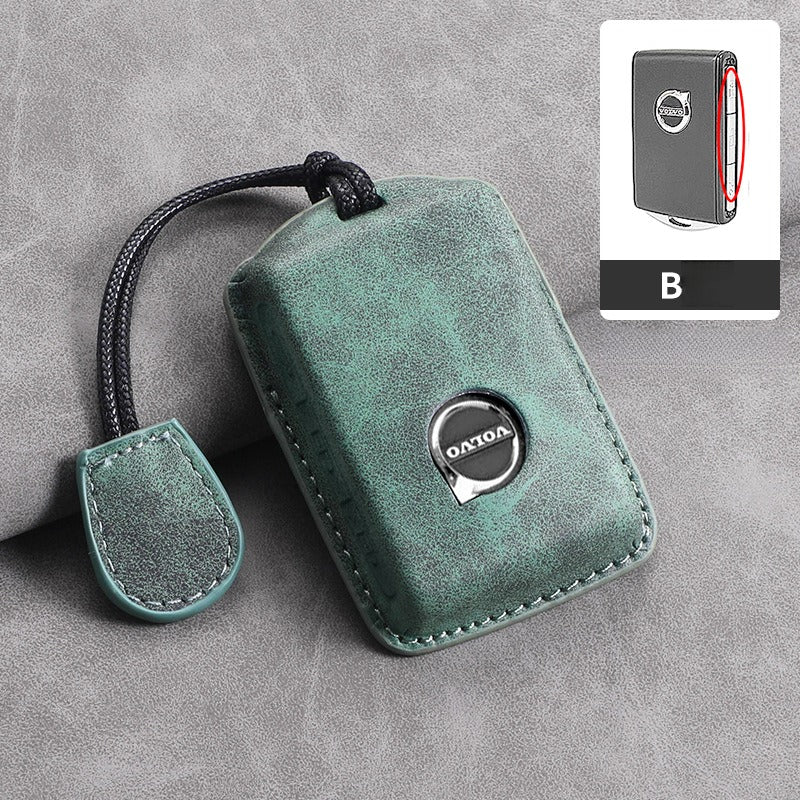 Volvo XC60 XC90 S90 Leather Key Case(#VO437)