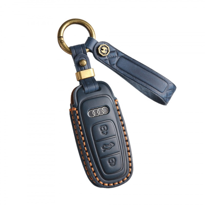 Audi A4L Q5L Q7 A6 Leather Key Case（#AU263）