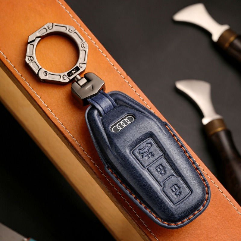 Audi A5L A6L Handmade Leather Key Case(#AU281)