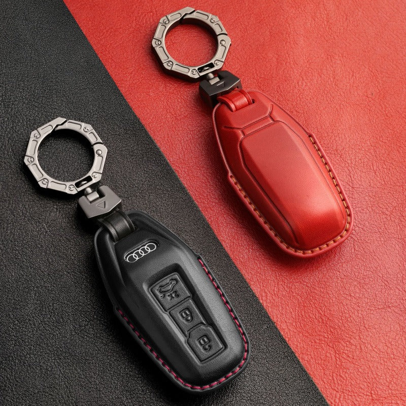 Audi A5L A6L Handmade Leather Key Case(#AU281)