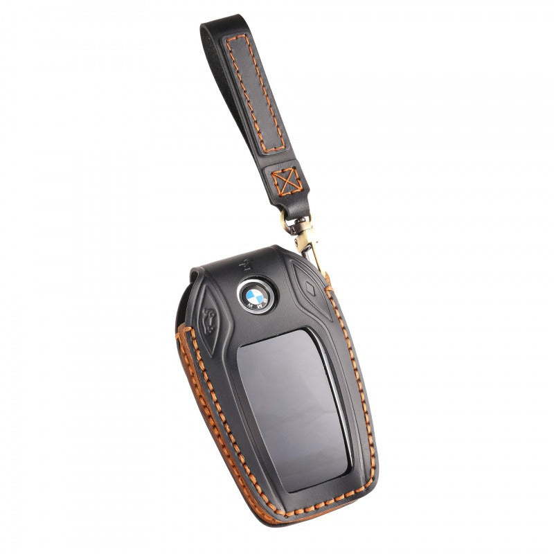 BMW Display Key Leather Case 7 Series 5 Series X7(#BM30)