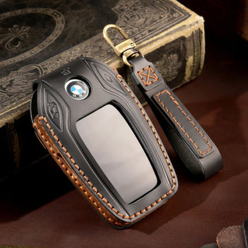 BMW Display Key Leather Case 7 Series 5 Series X7(#BM30)