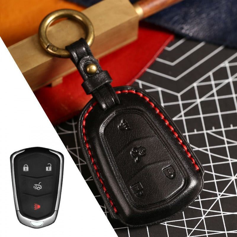 Cadillac CT4 CT5 CT6 XT4 XT5 XT6 Key Case(#CA314) - Key-4 / Black