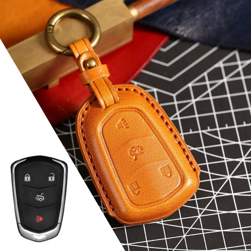 Cadillac CT4 CT5 CT6 XT4 XT5 XT6 Key Case(#CA314) - Key-4 / Yellow