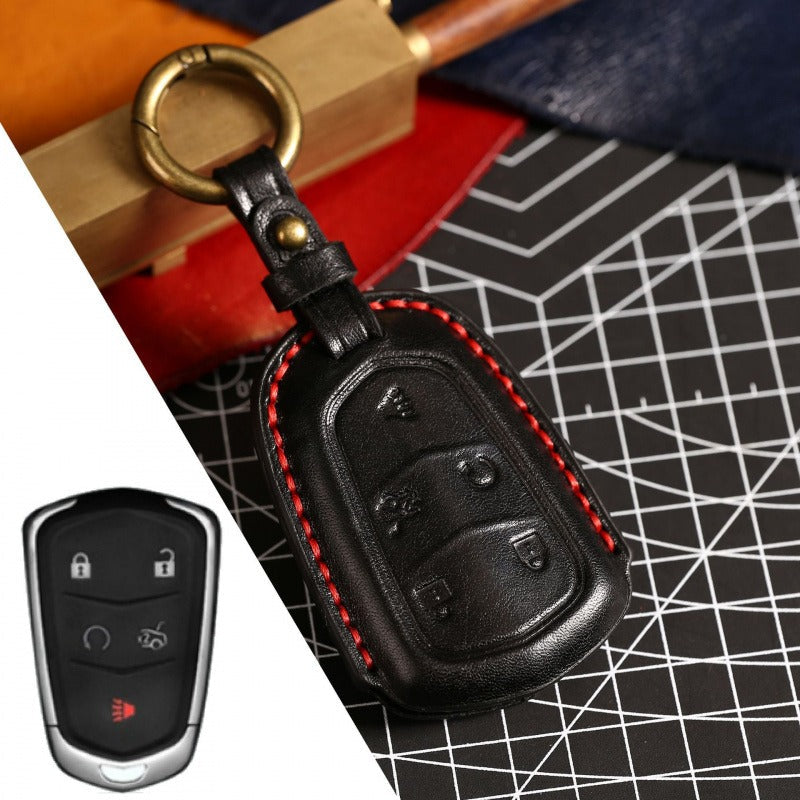 Cadillac CT4 CT5 CT6 XT4 XT5 XT6 Key Case(#CA314) - Key-5 / Black