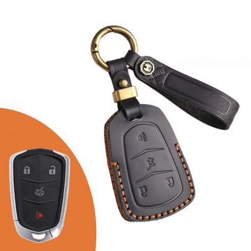 Cadillac CT4 CT5 CT6 XT4 XT5 XT6 Key Case(#CA319) - Key-4 / Black