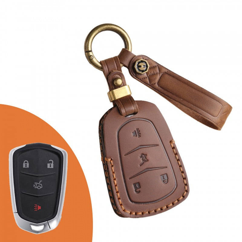 Cadillac CT4 CT5 CT6 XT4 XT5 XT6 Key Case(#CA319) - Key-4 / Black