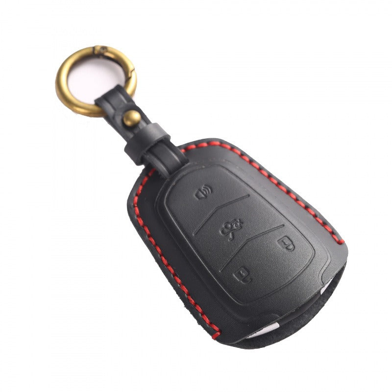 Cadillac CT4 XT4 Crazy Horse Leather Key Case(#CA190)