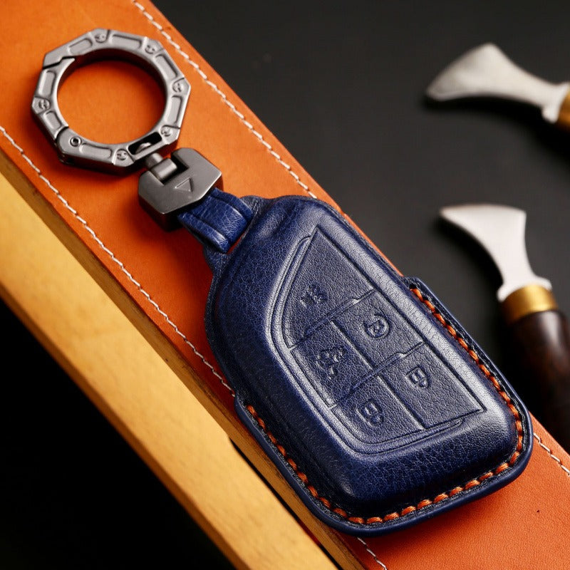 Cadillac CT5 CT4 LYRIQ Leather Key Case(#CA320)