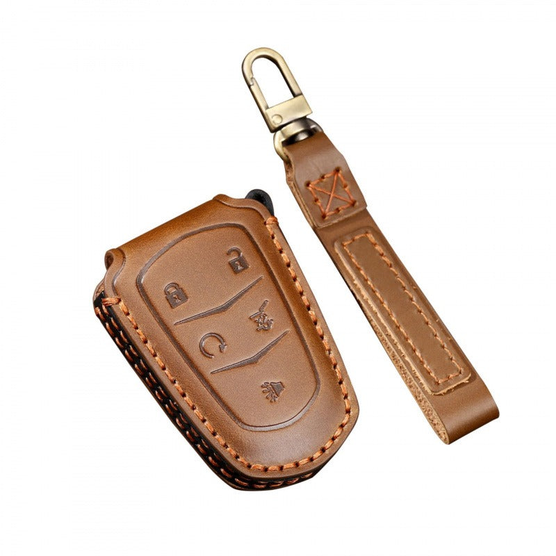 Cadillac CT5 CT6 XT6 Leather Key Case(#CA184)