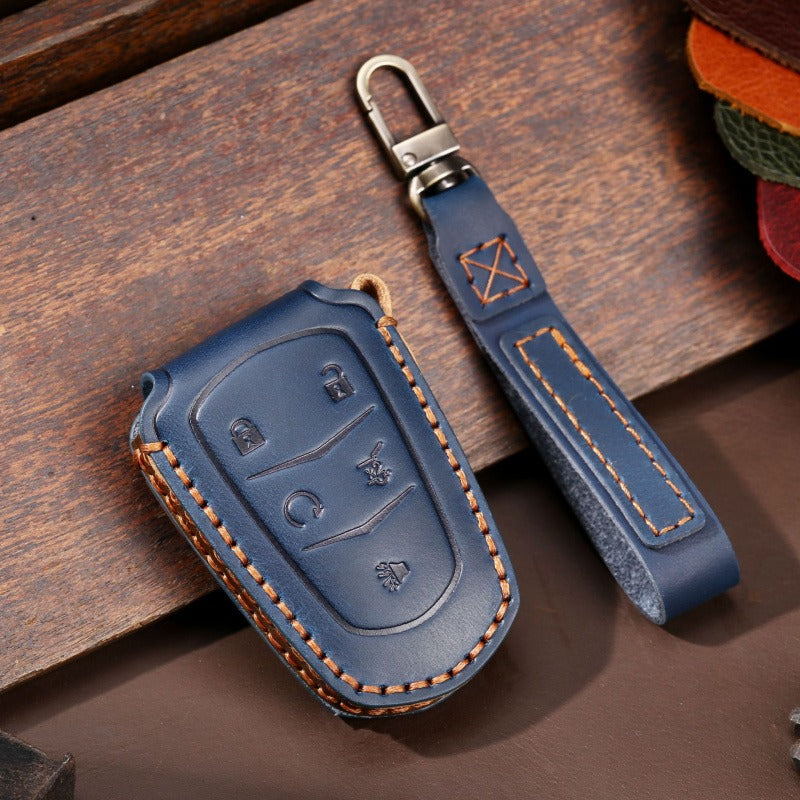 Cadillac CT5 CT6 XT6 Leather Key Case(#CA184)