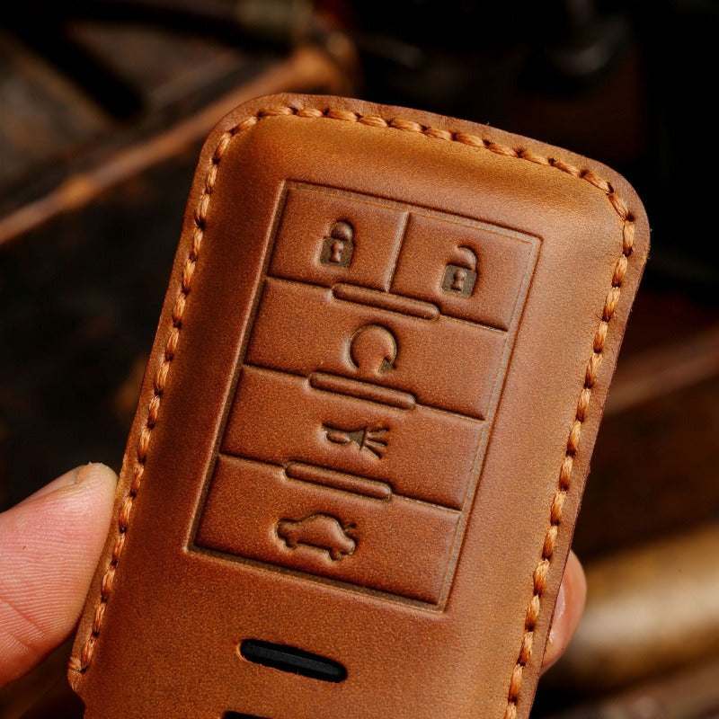 Cadillac Handmade Leather Key Case（#CA181）