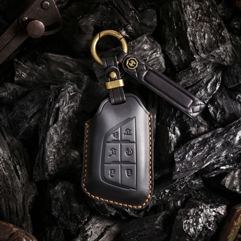 Cadillac Handmade Leather Key Case(#CA183)