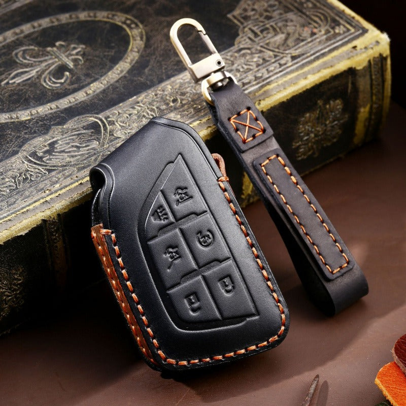 Cadillac North America Leather Key Case(#CA185)