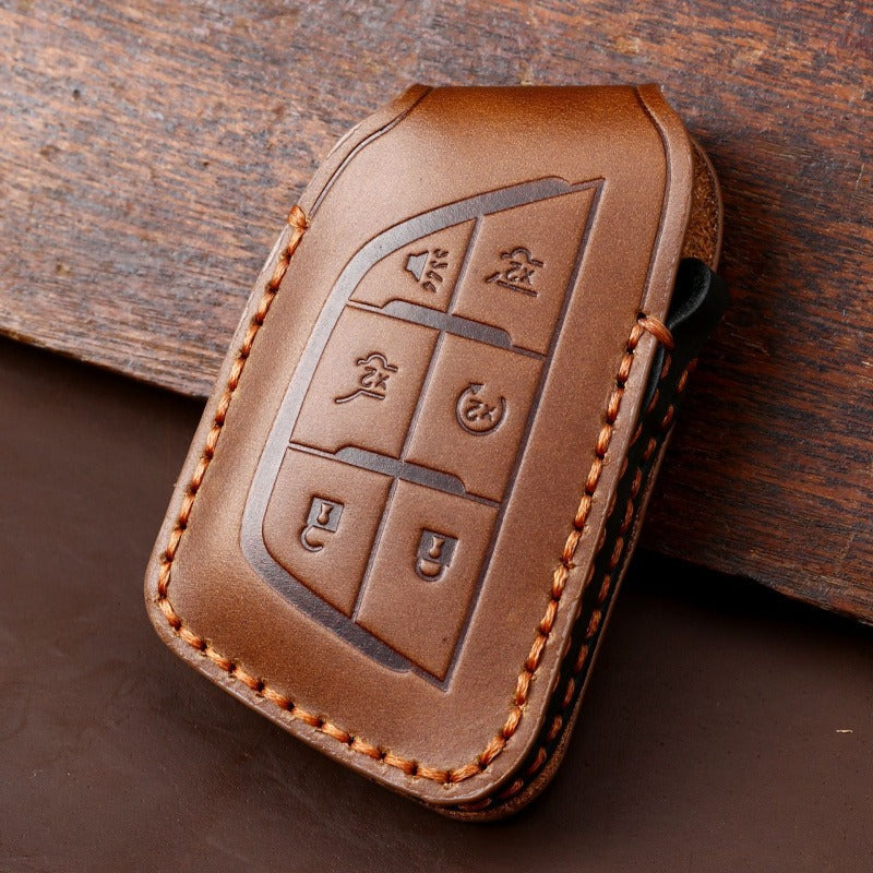 Cadillac North America Leather Key Case(#CA185)