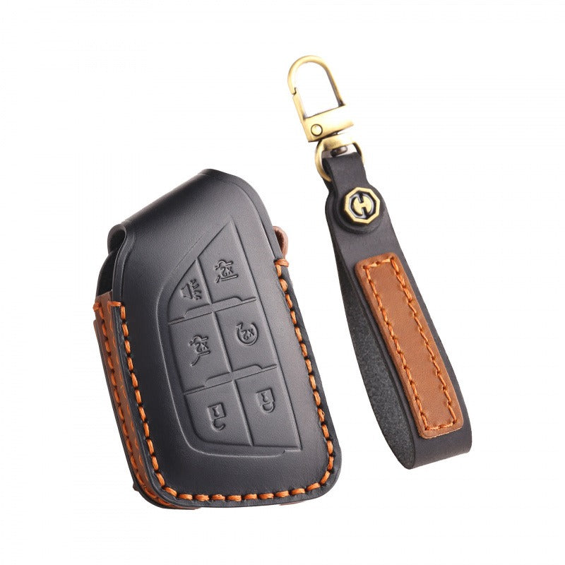 Cadillac XT5 CT5 XT4 CT6 Leather Key Case(#CA310)