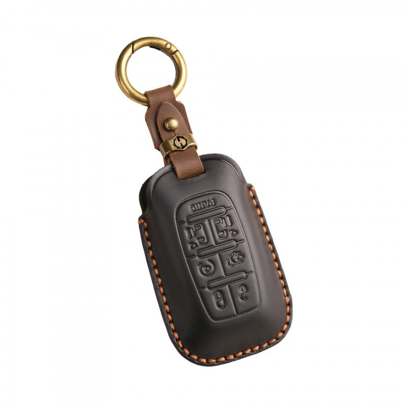 Cadillac XT5 XT4 XT6 Handmade Leather Key Case（#CA311）