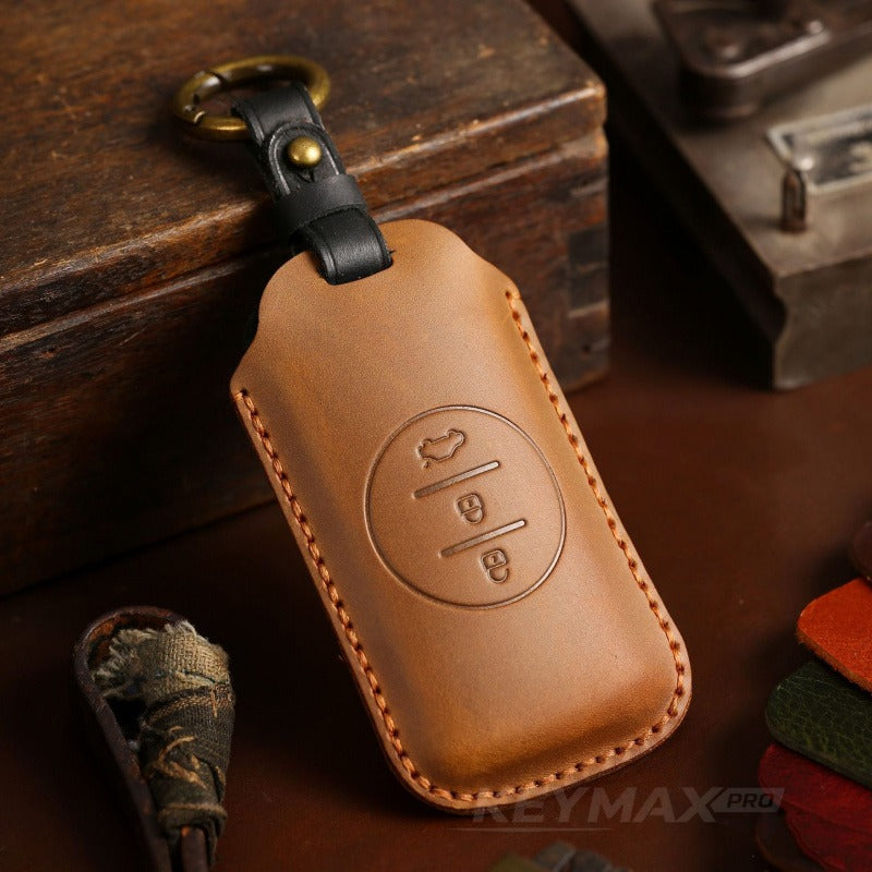 Chery Exeed Leather Key Case Genuine Cowhide Car Key Cover(#CY75)