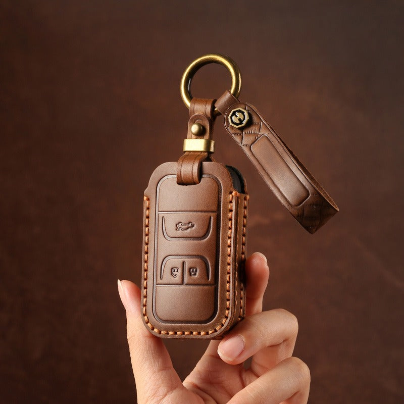 Chery EXEED Leather Key Case Lingyun Tiggo 8 Arrizo 5 Plus(#EX15)