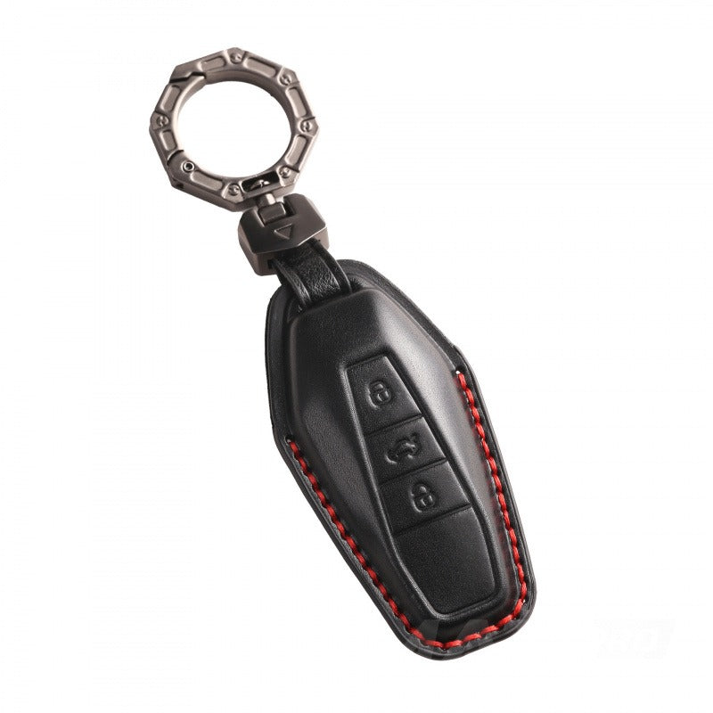 Chery iCAR 03 Genuine Leather Key Case Premium Cowhide Cover(#iC20)