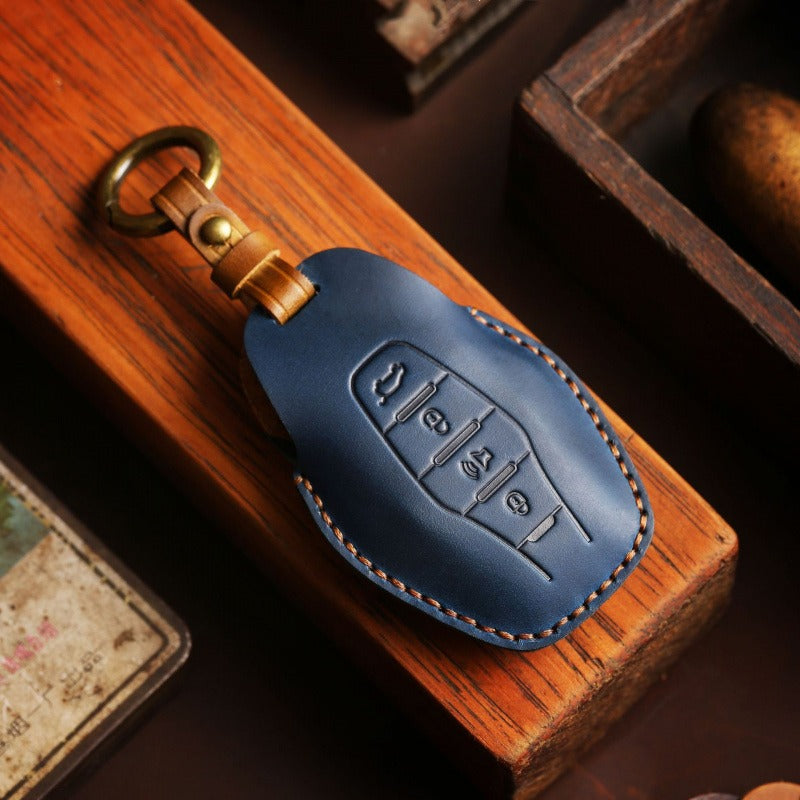Chery Jetour Crazy Horse Leather Key Case(#JE23)