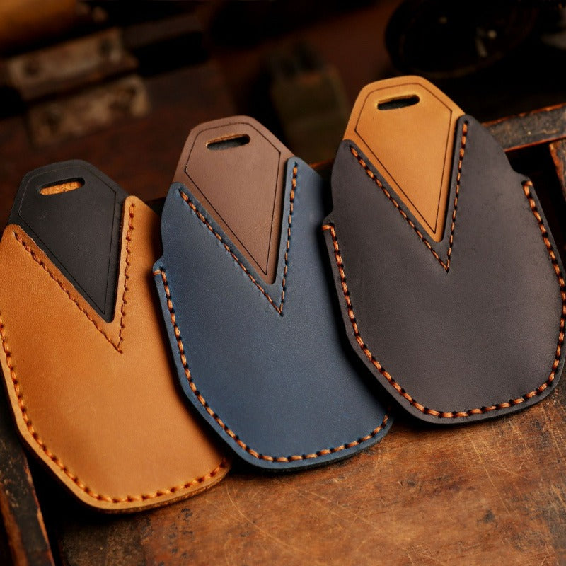 Chery Jetour Crazy Horse Leather Key Case(#JE23)
