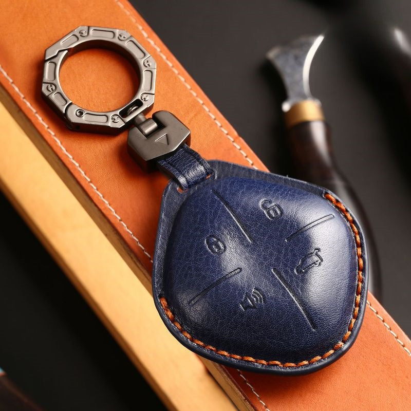 Chery Jetour Dasheng 2022 Leather Key Case Pro King Plus Remote Key Cover(#CY10)