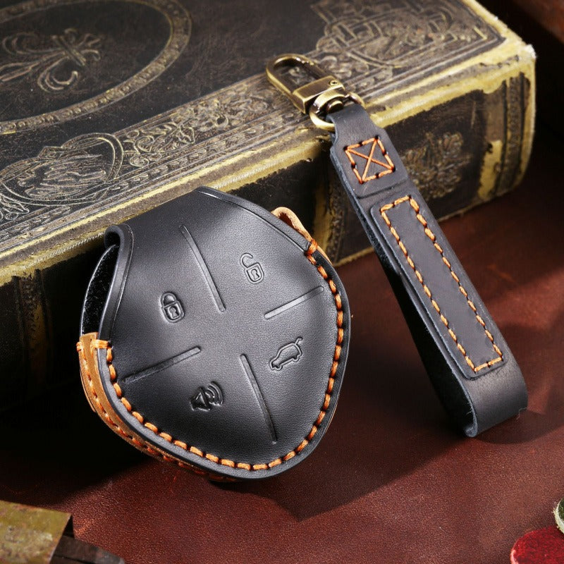 Chery Jetour Dasheng Leather Key Case Genuine Cowhide Premium Cover(#JE28)