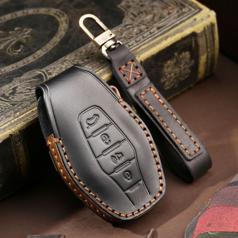 Chery Jetour X70 X90 Plus Leather Key Case Genuine Cowhide Cover(#CY78)