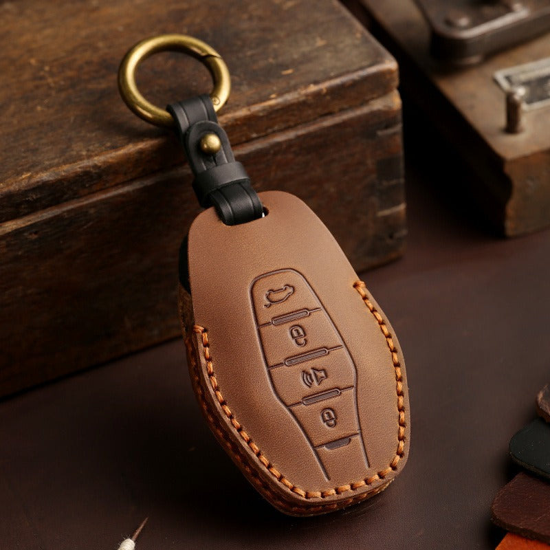 Chery Jetour X90 Plus X70 Plus Leather Key Case(#JE29)