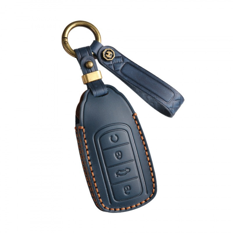Chery Tiggo 8 Plus OMODA Leather Key Case Premium Cowhide Cover(#Ti23)
