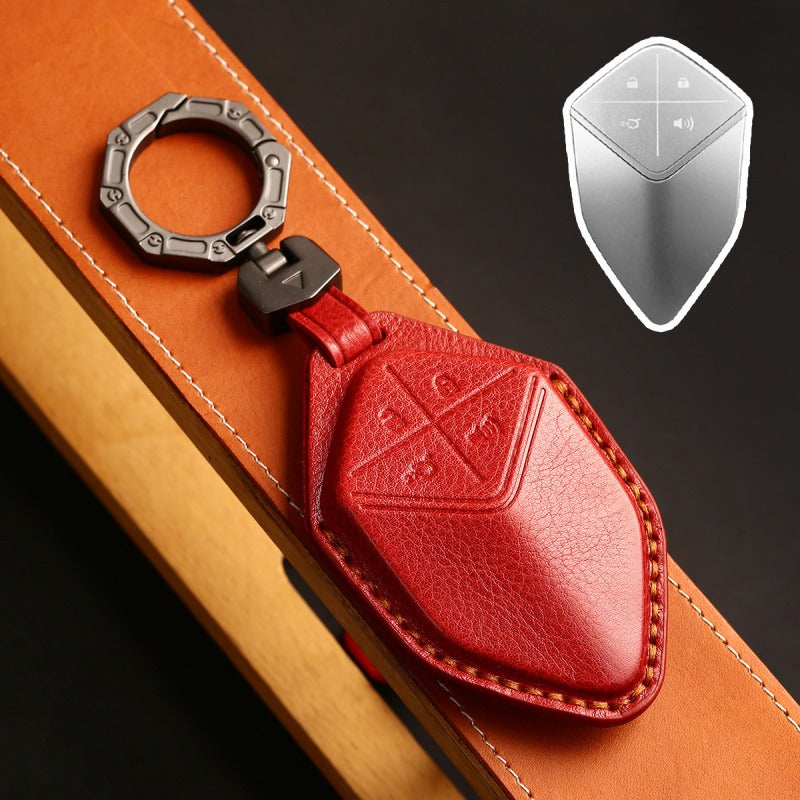 Deepal SL03 / UNI-K / CS75 PLUS Fashion Smart Key Case(#DE210) - Red