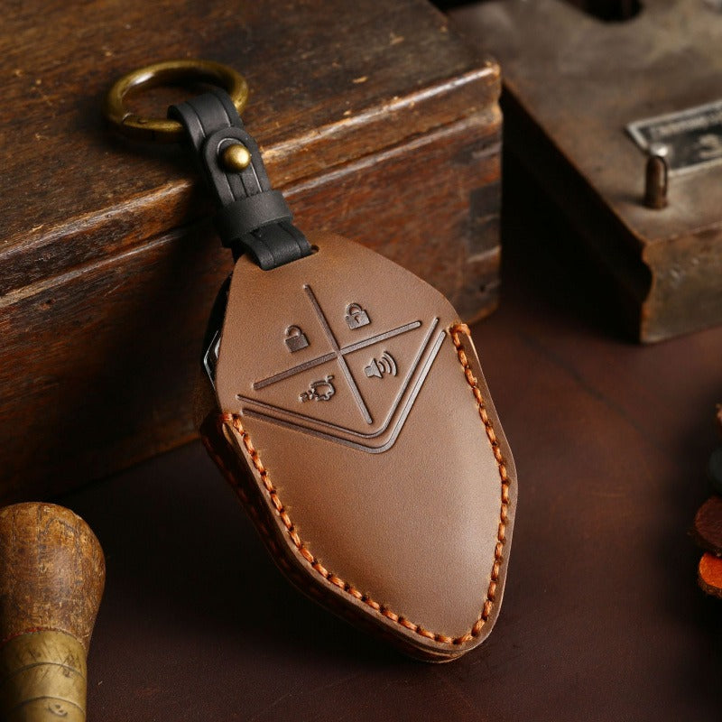 Deepal SL03 / UNI-K / CS75 PLUS Suede Leather Key Case(#DE209)