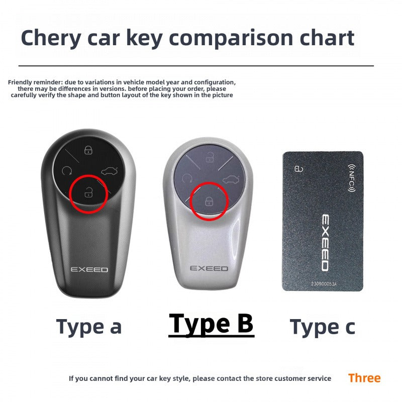 Exeed Sterra ET ES iCAR 03 Yaoguang NFC Card Key Case Leather Protective Sleeve(#CY76)