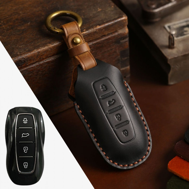 Ford Equator Handmade Key Case(#FD294) - Black